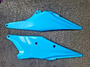 Racetech Zijnummerborden Vintage Licht Blauw KTM SX/SX-F 125/150/250/350/450 19-22 & EXC/EXC-F 150/250/300/350/450/500 20-
