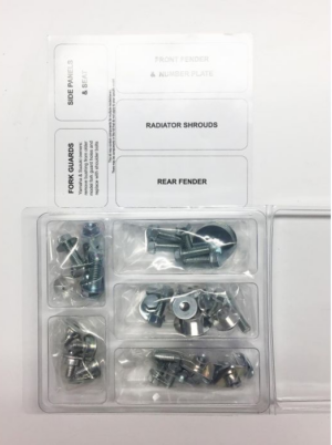 Bolt Volledige plastic set schroeven set Honda CR 125R 1993-1997 & CR 250R 1992-1996