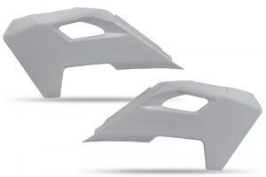 UFO radiator kappen Grijs Husqvarna FC/TC 125/250/300/350/450 2023-2026 & FE/TE 250/300/350/450/501 2024-