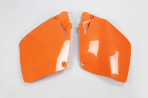 UFO Zijnummerborden Oranje KTM SX 1998-2003 & EXC 2000-2003
