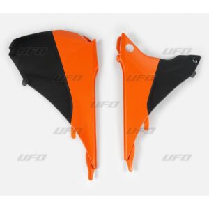 UFO luchtfilter kappen Oranje / Zwart KTM EXC/EXC-F 125/200/250/300/450/500 14-16