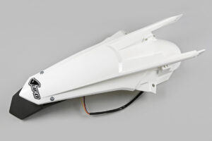 UFO Enduro achterspatbord Wit KTM EXC 125/150/250/350/450/500 17-19