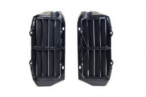 Racetech reinforced radiator roosters/lamellen zwart Husqvarna TC/FC 125-450 2019-2022 & FE/TE 250-501 2020-2022 & KTM SX 125/150/250 2019- & SX-F 250/350/450 2019- & EXC/EXC-F 250/300/350/450/500 2020-