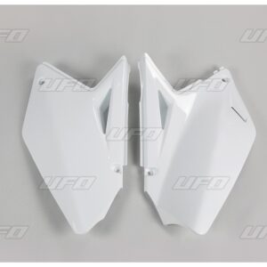 UFO zijnummerborden Wit Suzuki RM-Z 250 07-09