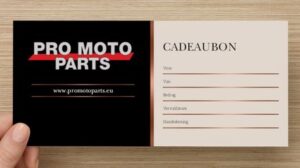 Cadeaubon 40 euro Pro Moto Parts