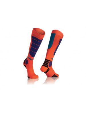 Acerbis MX Impact kinder sokken Oranje / Blauw
