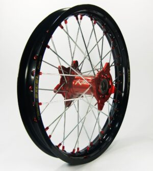 Elite Achterwiel compleet Zwarte Excel Signature velg + Kite Rood naaf 19-1.85 alle Honda CRF 250R 2014-