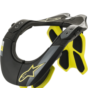 Alpinestars MX Volwassenen Nek Brace BNS Tech 2 Zwart / Fluor Geel 2026 collectie