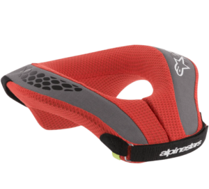 Alpinestars MX Jeugd/Kinderen Nek Kraag Zwart / Rood 2026 collectie