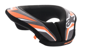 Alpinestars MX Jeugd/Kinderen Nek Kraag Zwart / Antraciet / Oranje 2026 collectie