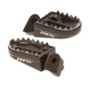 RFX Pro Series 2 Ultra Wide voetsteunen 57mm breed ( hard geanodiseerd ) Yamaha YZ 65/85 98- & YZ 125/250 99- & YZ/WRF 250/450 01-