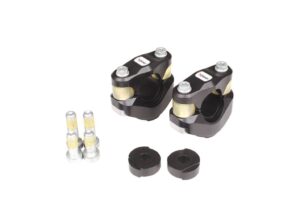 X-Trig stuurklemmen + stuurdempers voor Xtrig kroonplaten met 28,6 mm stuur M12 PHDS