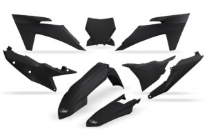 UFO plastic kit Zwart KTM SX 125/150/250/300 2023-2024 & SX-F 250/350/450 2023-2024