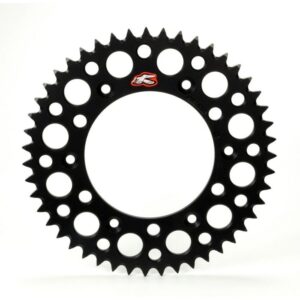 Renthal achtertandwiel 53 tands aluminum Zwart KTM SX/SX-F/EXC/EXC-F 90- & Husqvarna TC/FC/FE/TE 125/150/250/350/450/501 14-