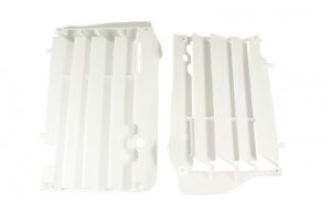Polisport radiator lammellen plastic Wit Honda CR 125R/250R 05-07