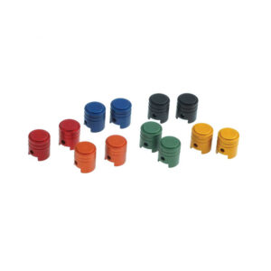 RFX Sport ventiel doppen Blauw ( 2 stuks )