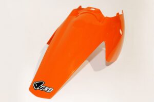 UFO achterspatbord + Zijnummerborden Oranje KTM SX 85 2004-2012