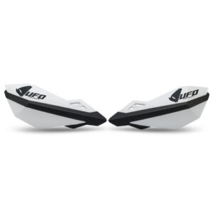 UFO Traxion Handkappen voor KTM/Husqvarna/Gas Gas/Honda originele bevestiging Wit / Zwart
