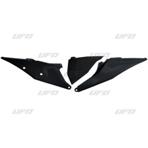 UFO zijnummerborden + Luchtfilterkap Zwart KTM SX 125/150/250 19- & SX-F 250/350/450 19- & EXC 250/300 20- & EXC-F 250/350/450/500 20-