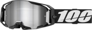 100% Armatic Crossbril Black - Silver mirror lens ( 2025 collection )