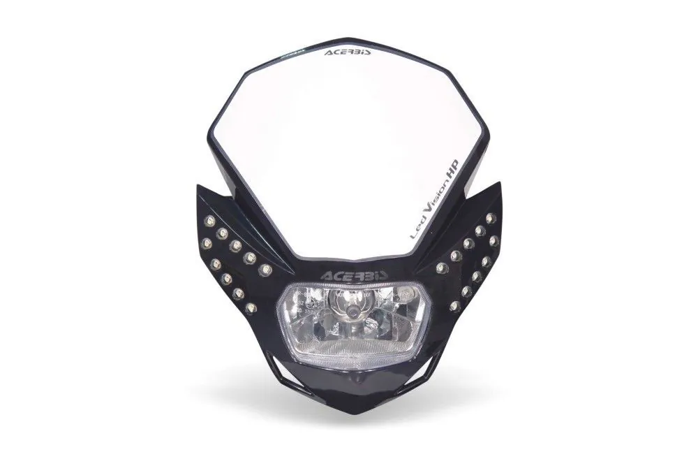 Acerbis koplamp compleet Zwart Led Vision HP
