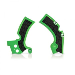 Acerbis X-Grip frame beschermers groen / zwart Kawasaki KX 450F 09-18