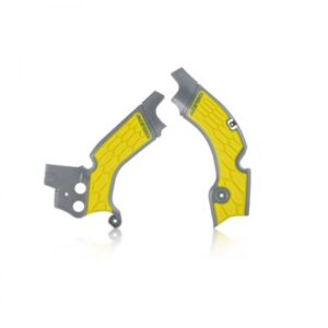 Acerbis X-Grip frame beschermers geel / grijs Suzuki RM-Z 250 10-18