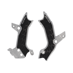 Acerbis X-Grip frame beschermers Grijs / Zwart Kawasaki KX 250 2025- & KX 450 2024- & Bimota BX 450 2026