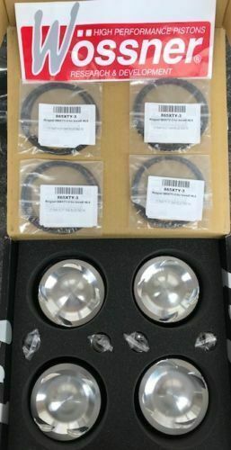 Wössner zuiger 4 stuks HAYABUSA 81, WOSSNER K8733DA-4 SUZUKI, 2008-2016 DISPL. 1340cc