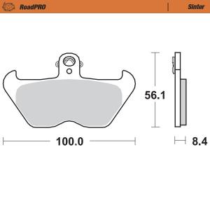 Moto Master voor remblokken Road Pro Sinter 408701