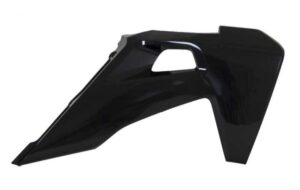 Racetech radiator kappen Zwart Husqvarna TC/FC 125/250/350/450 19- & FE/TE 125/150/250/300/450/501 20-