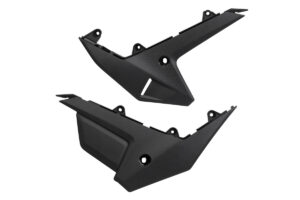 UFO Onderste Zijnummerborden Zwart Honda CRF 250R 2025- & CRF 450R 2025-