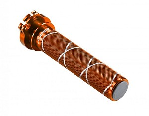 Apico gashendel aluminium buis + lager Oranje KTM SX-F 250/350/450 16- & EXC 250/300 TPI 18- & Husqvarna FC 250/350/450 16- & TE 250i/300i 18- & FE 250/350/450/501 17-