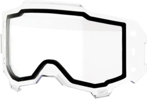 100% Clear Lens Dual Pane voor 100% Armega forecast roll off