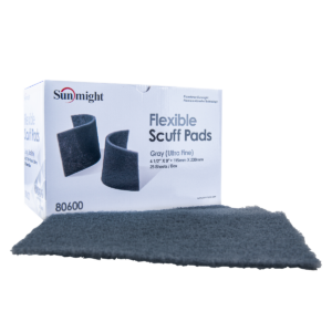 Sunmight Flexible Scuff Pad Ultra Fine Grijs 115mm x 230mm ( doos 25 stuks )
