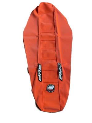 BUD zadelovertrek Oranje met Oranje lijnen KTM SX 125/150/250 19- & SX-F 250/350/450 19- & EXC/EXC-F 250/300/350/450/500 20- & Gas Gas MC/MC-F/EC/EC-F 125-450 21-